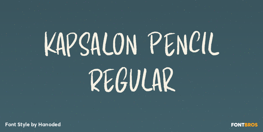 Kapsalon Pencil Regular Poster