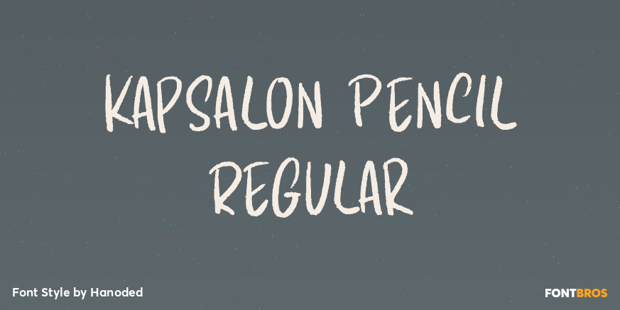 Kapsalon Pencil Regular Poster