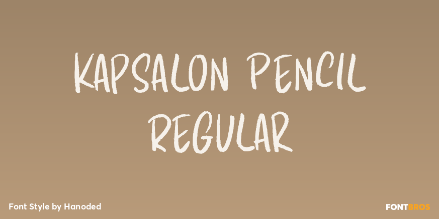 Kapsalon Pencil Regular Poster