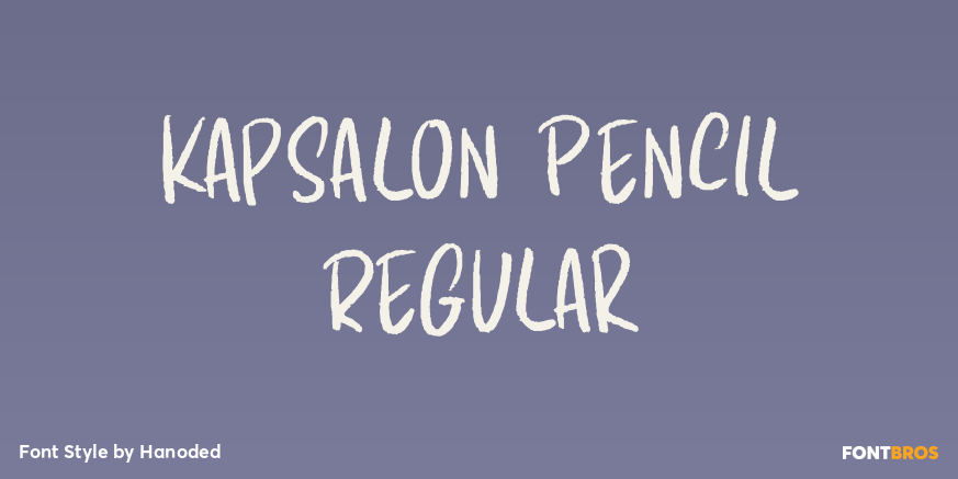 Kapsalon Pencil Regular Poster
