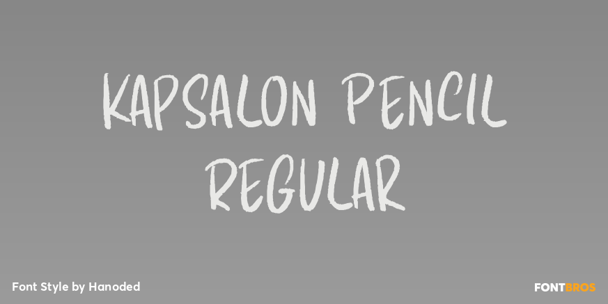 Kapsalon Pencil Regular Poster
