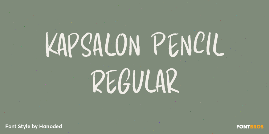 Kapsalon Pencil Regular Poster