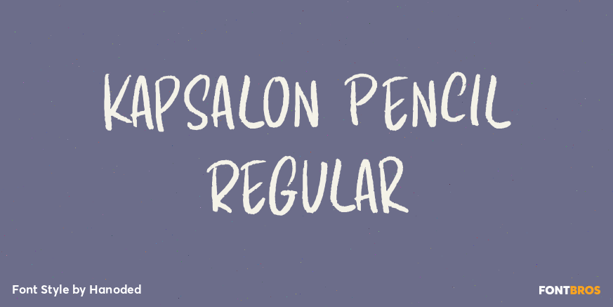 Kapsalon Pencil Regular Poster