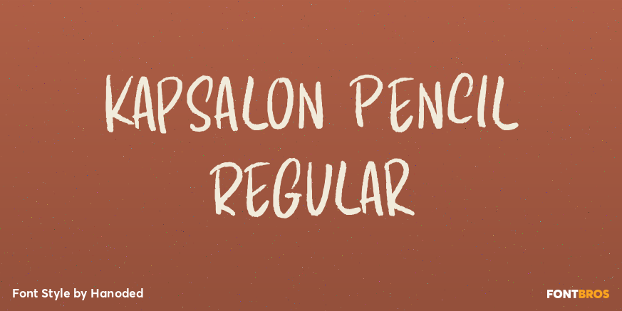 Kapsalon Pencil Regular Poster
