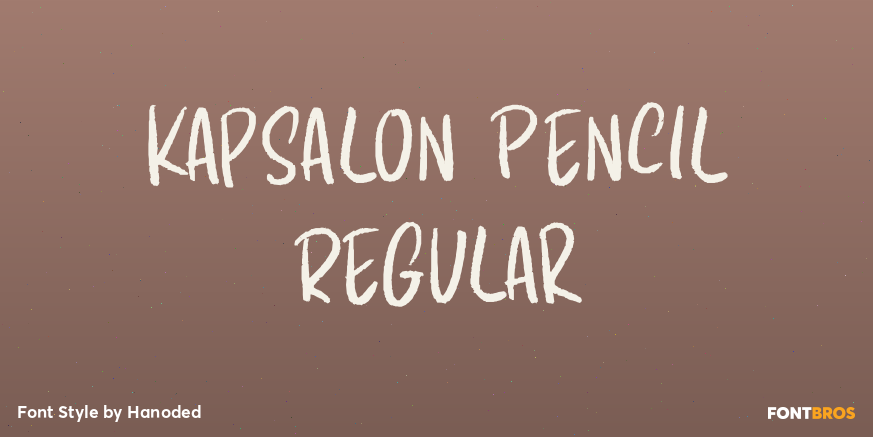 Kapsalon Pencil Regular Poster