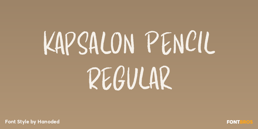 Kapsalon Pencil Regular Poster