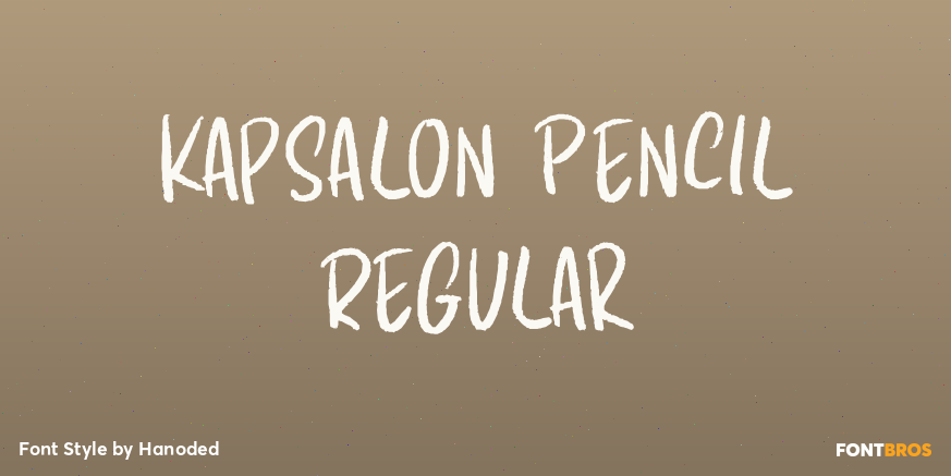 Kapsalon Pencil Regular Poster