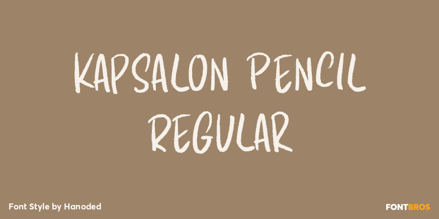 Kapsalon Pencil Regular Poster
