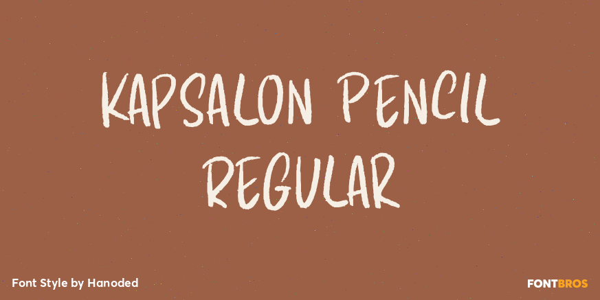 Kapsalon Pencil Regular Poster
