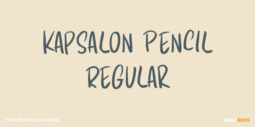 Kapsalon Pencil Regular Poster