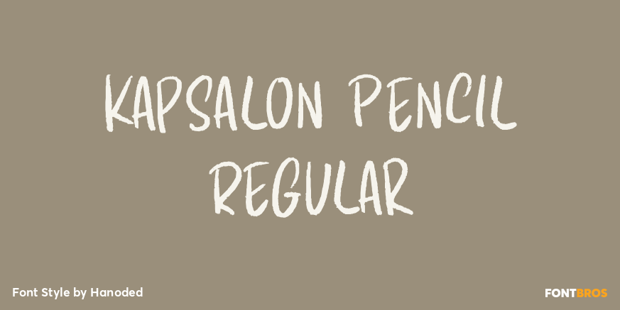 Kapsalon Pencil Regular Poster