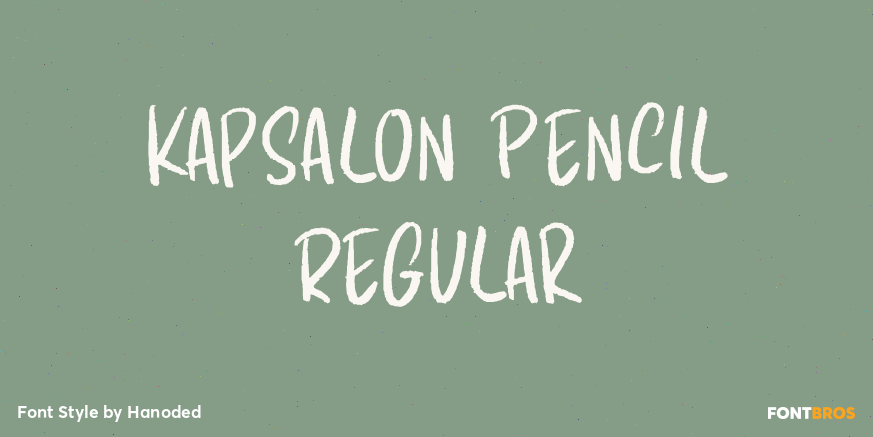 Kapsalon Pencil Regular Poster