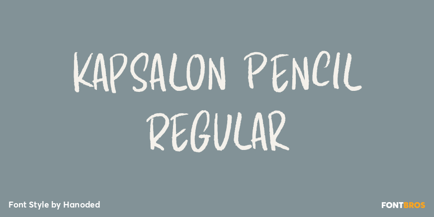 Kapsalon Pencil Regular Poster