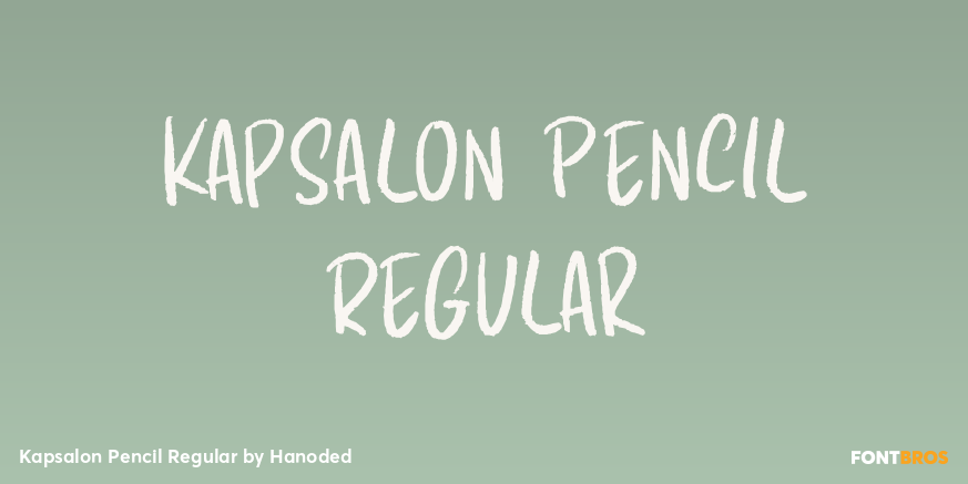 Kapsalon Pencil Regular Poster