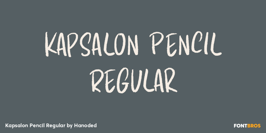 Kapsalon Pencil Regular Poster