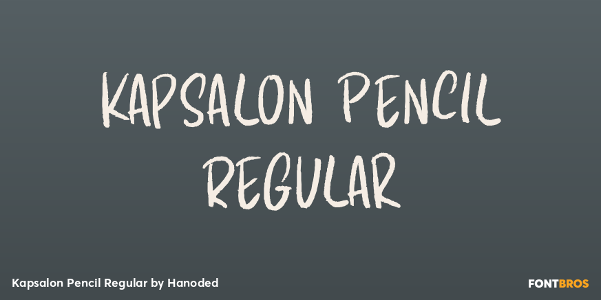 Kapsalon Pencil Regular Poster