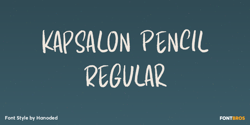 Kapsalon Pencil Regular Poster