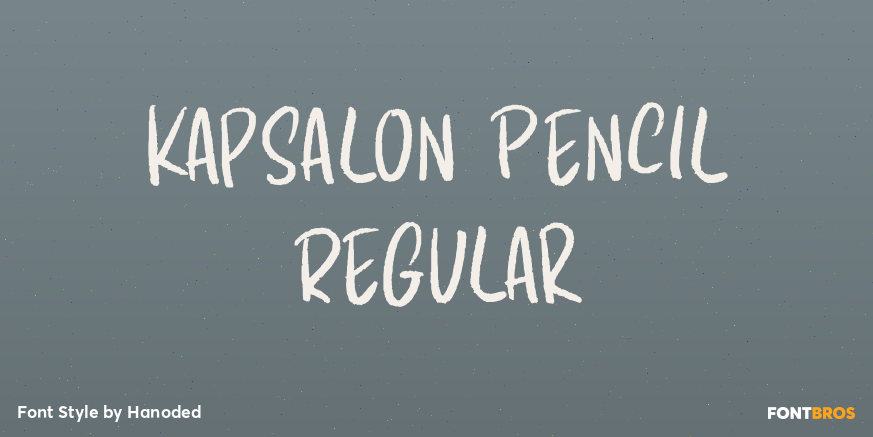 Kapsalon Pencil Regular Poster
