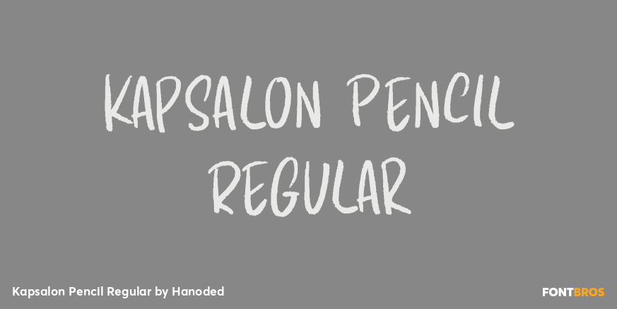 Kapsalon Pencil Regular Poster