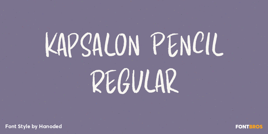 Kapsalon Pencil Regular Poster
