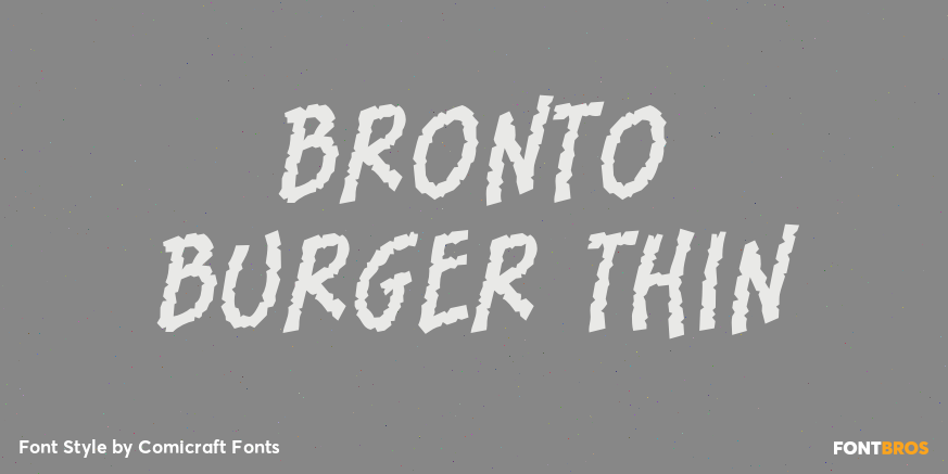 Bronto Burger Thin Poster