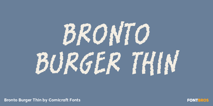 Bronto Burger Thin Poster