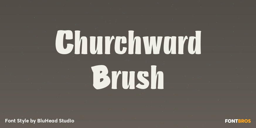 Churchward Brush Poster