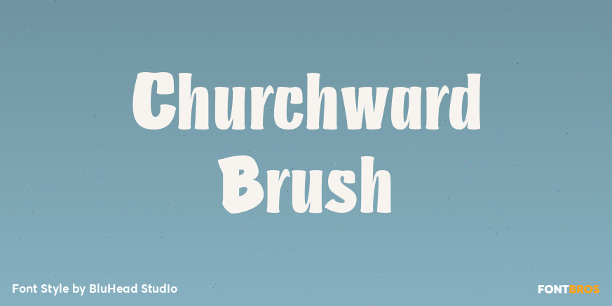 Churchward Brush Poster