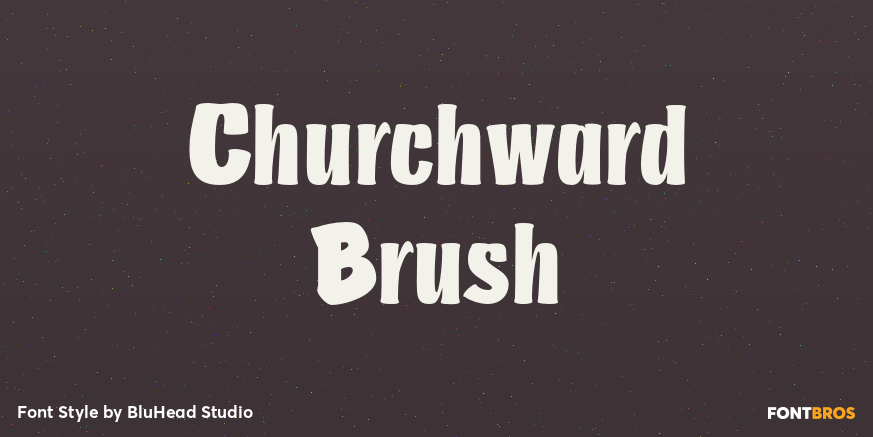 Churchward Brush Poster