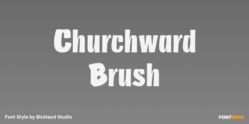 Churchward Brush Poster