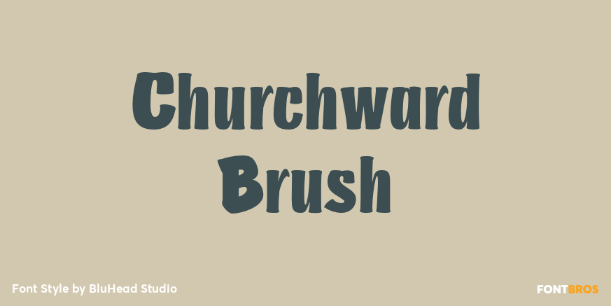 Churchward Brush Poster