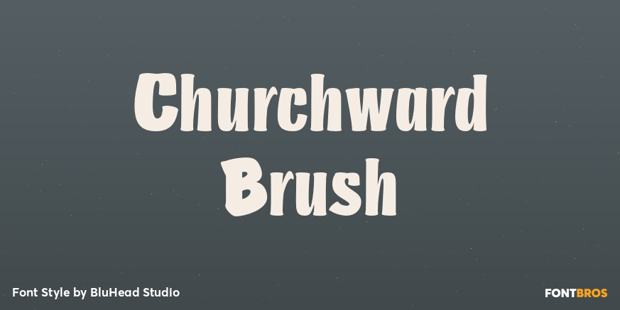 Churchward Brush Poster