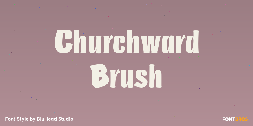 Churchward Brush Poster