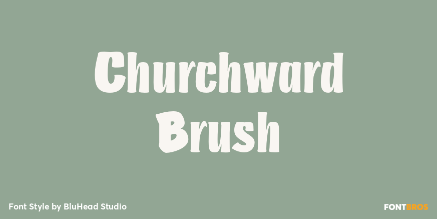 Churchward Brush Poster