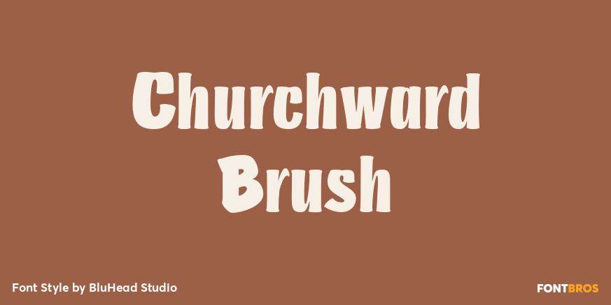 Churchward Brush Poster