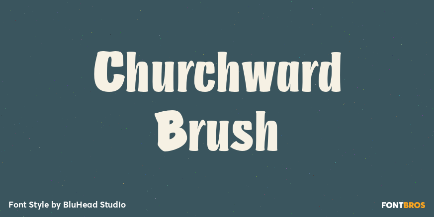 Churchward Brush Poster