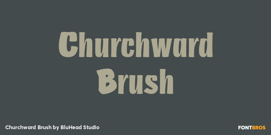 Churchward Brush Poster