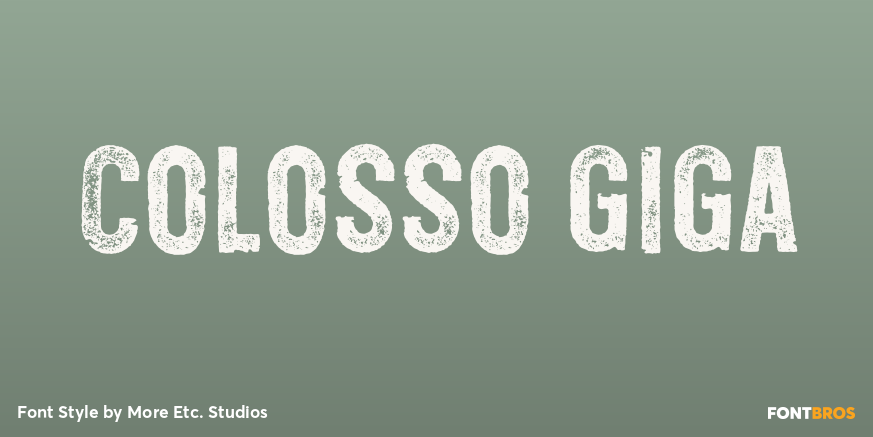 Colosso Giga Poster