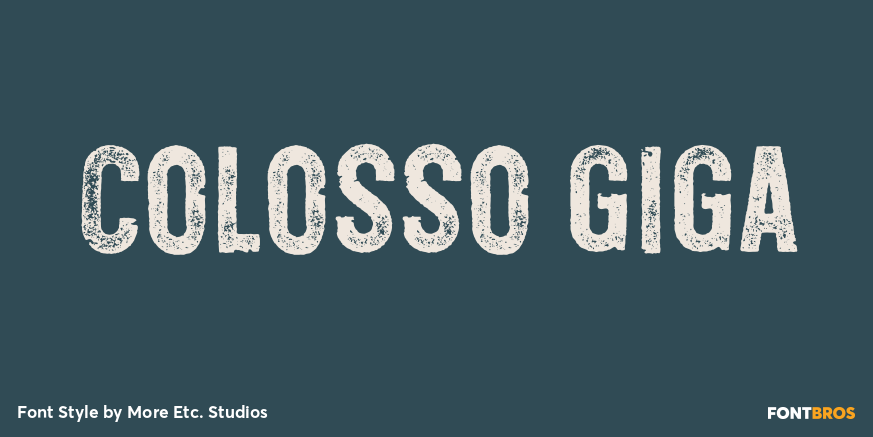Colosso Giga Poster