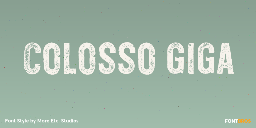 Colosso Giga Poster