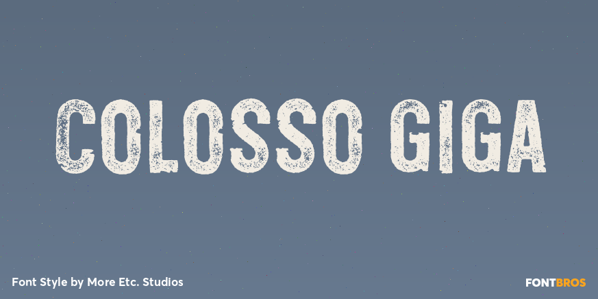 Colosso Giga Poster