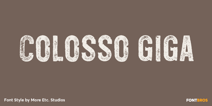 Colosso Giga Poster