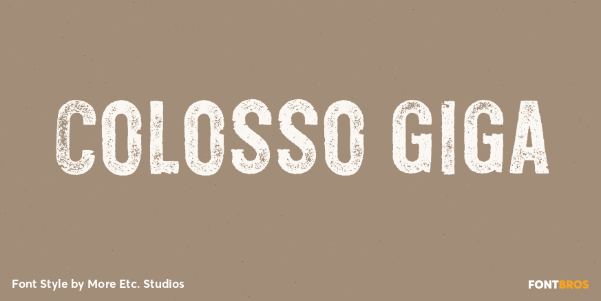 Colosso Giga Poster