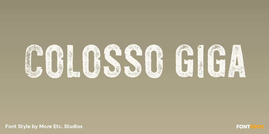 Colosso Giga Poster