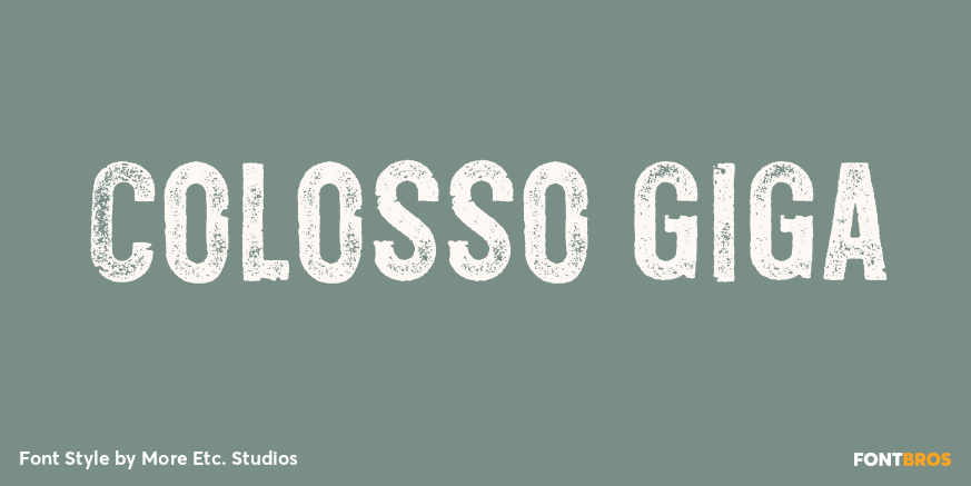 Colosso Giga Poster