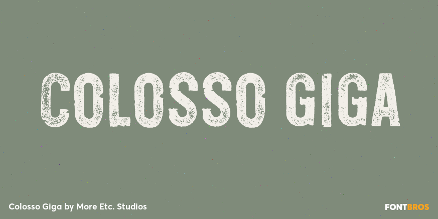 Colosso Giga Poster