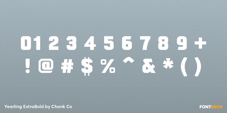 Yearling ExtraBold Font Poster #4