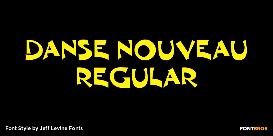 Danse Nouveau Regular Poster