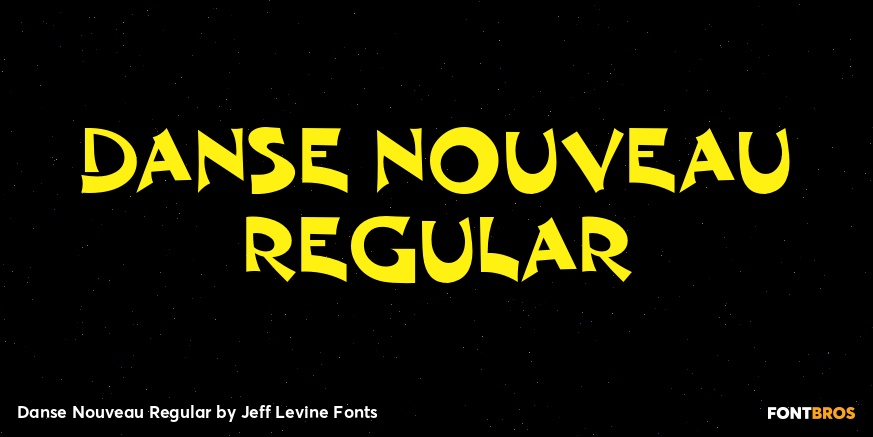 Danse Nouveau Regular Poster