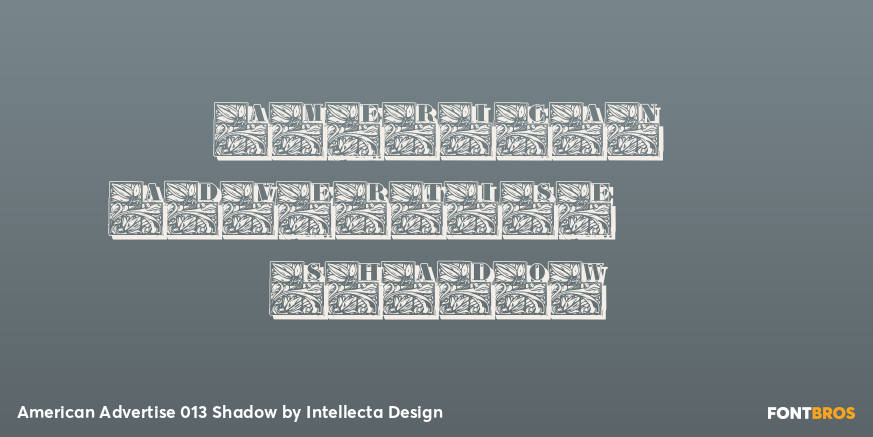 American Advertise 013 Shadow Poster